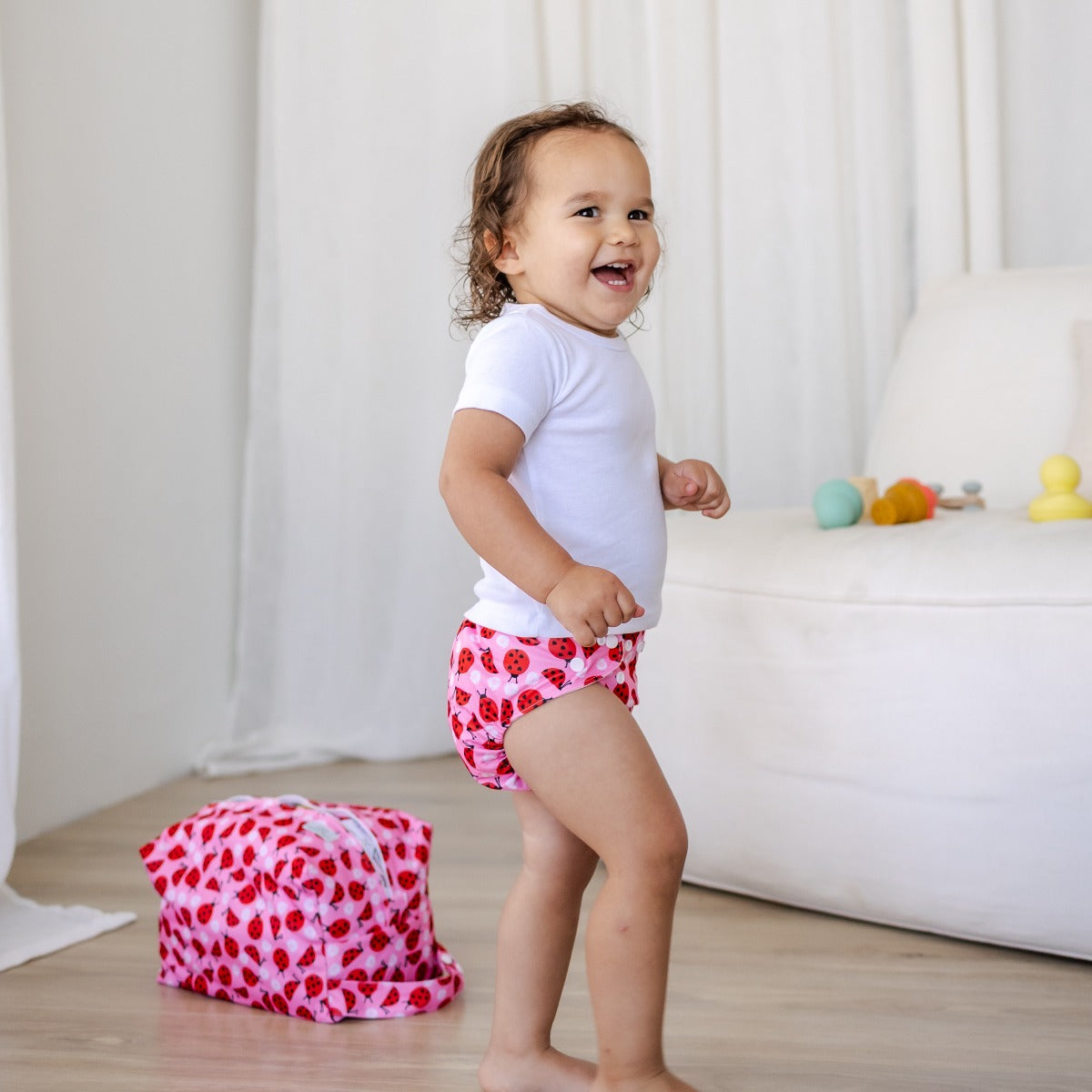 Bear & Moo Reusable Cloth Nappy | One Size Fits Most Reusable Nappy | Cloth Nappies