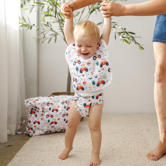 Classic Bib | Tractor Tracks