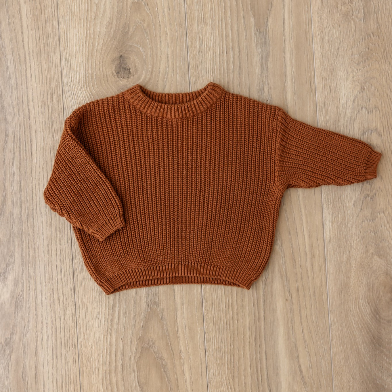 Hello Poppet Sloane Jumper in Walnut available at Bear & Moo