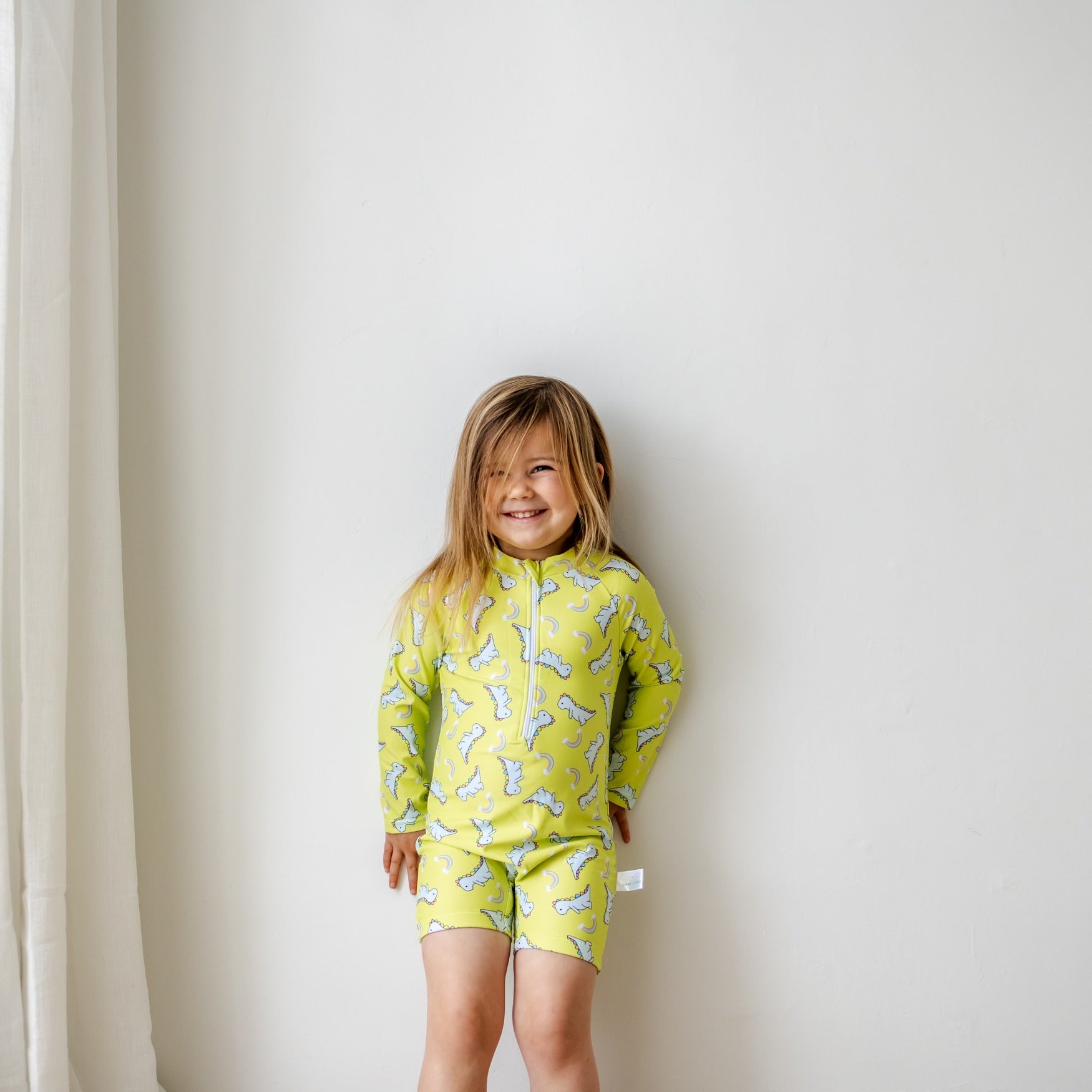 Bear & Moo Emerson Swimsuit | Kids Togs | Neon Dino