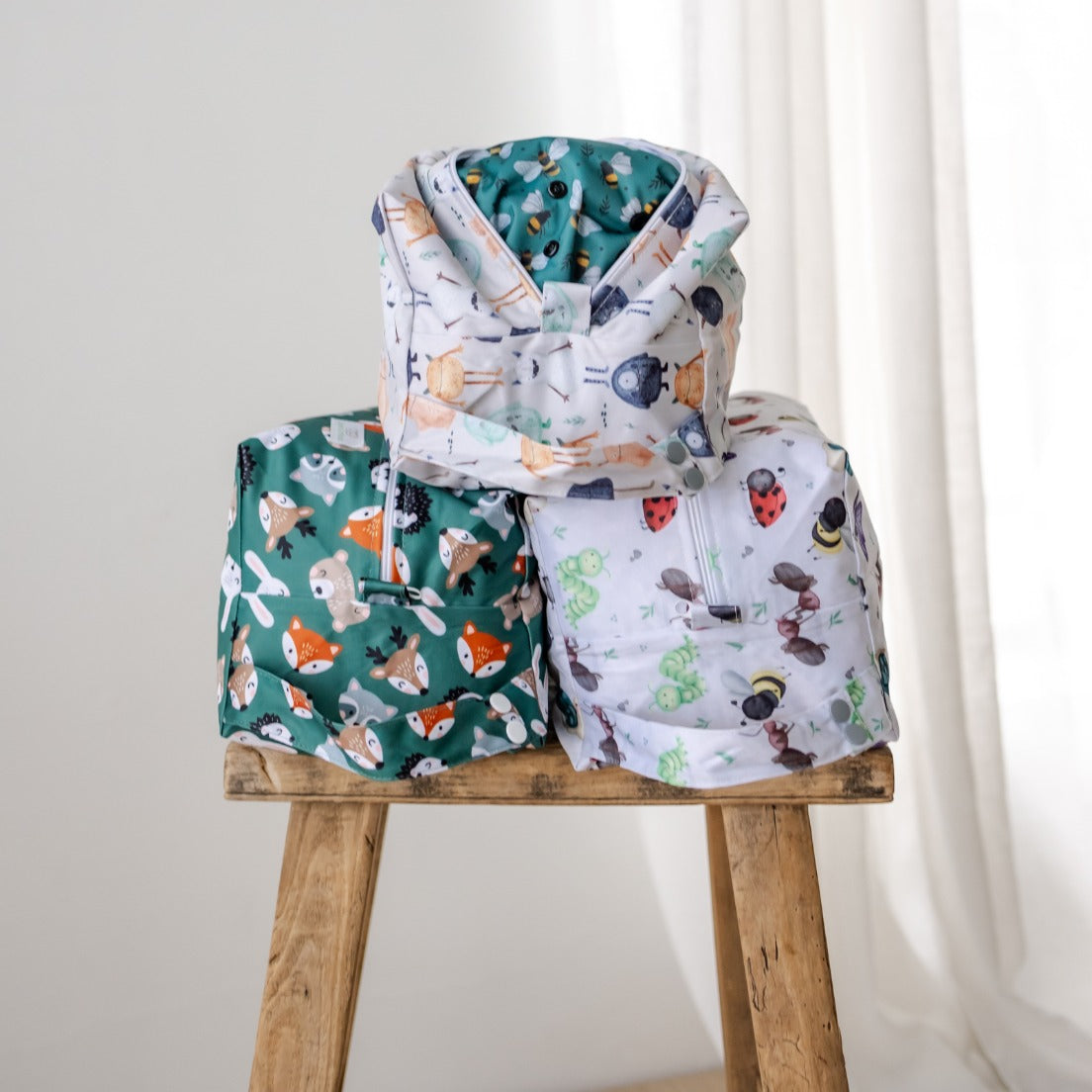 Bear & Moo Nappy Pod | Woodland Critters