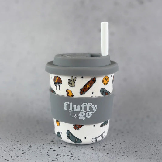 Fluffy to Go Hot Choccy Cups | Reusable Mug available at Bear & Moo