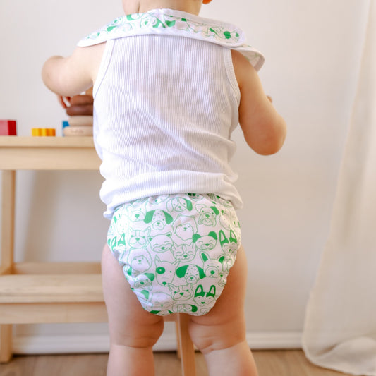 Dog Days Cloth Nappy | One Size Fits Most