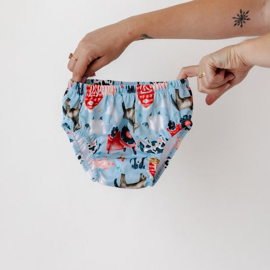 Bear & Moo Reusable Training Nappy