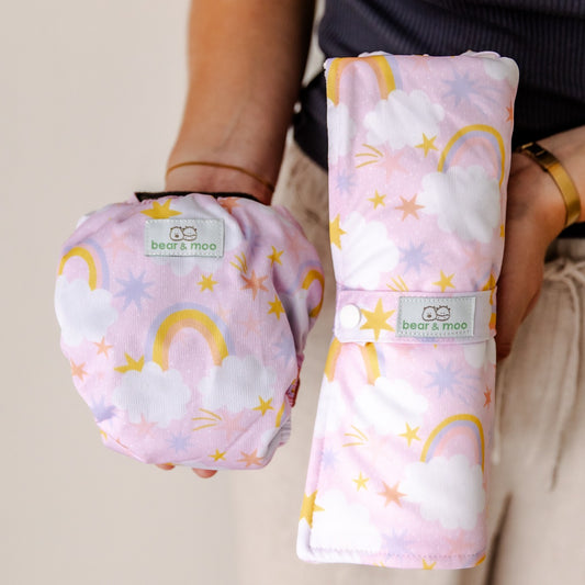 Bear & Moo Reusable Change Mat | Dreamland print