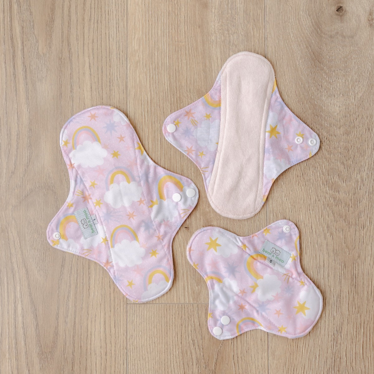 Bear & Moo Reusable Sanitary Pads | Reusable Period Products