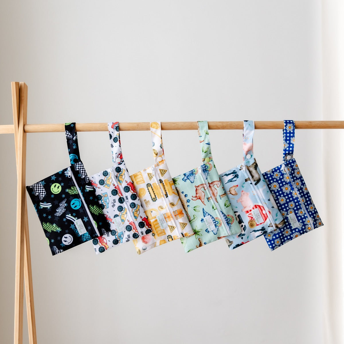 Bear & Moo Reusable Nappy Bags | Mini Wet Bag