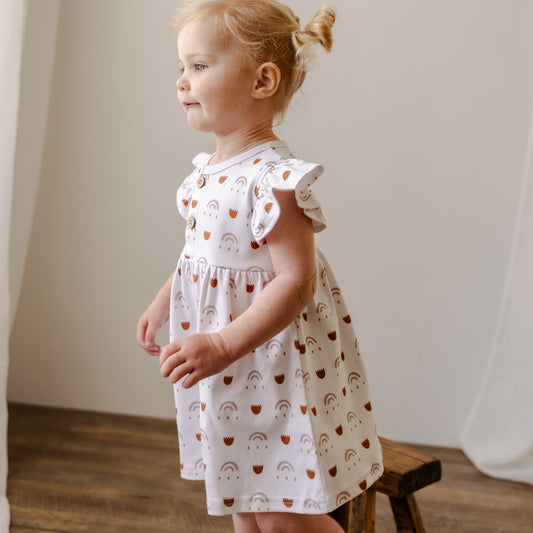 Hello Poppet Isla Dress available at Bear & Moo