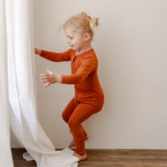 Hello Poppet Bamboo All-in-One suit available at Bear & Moo