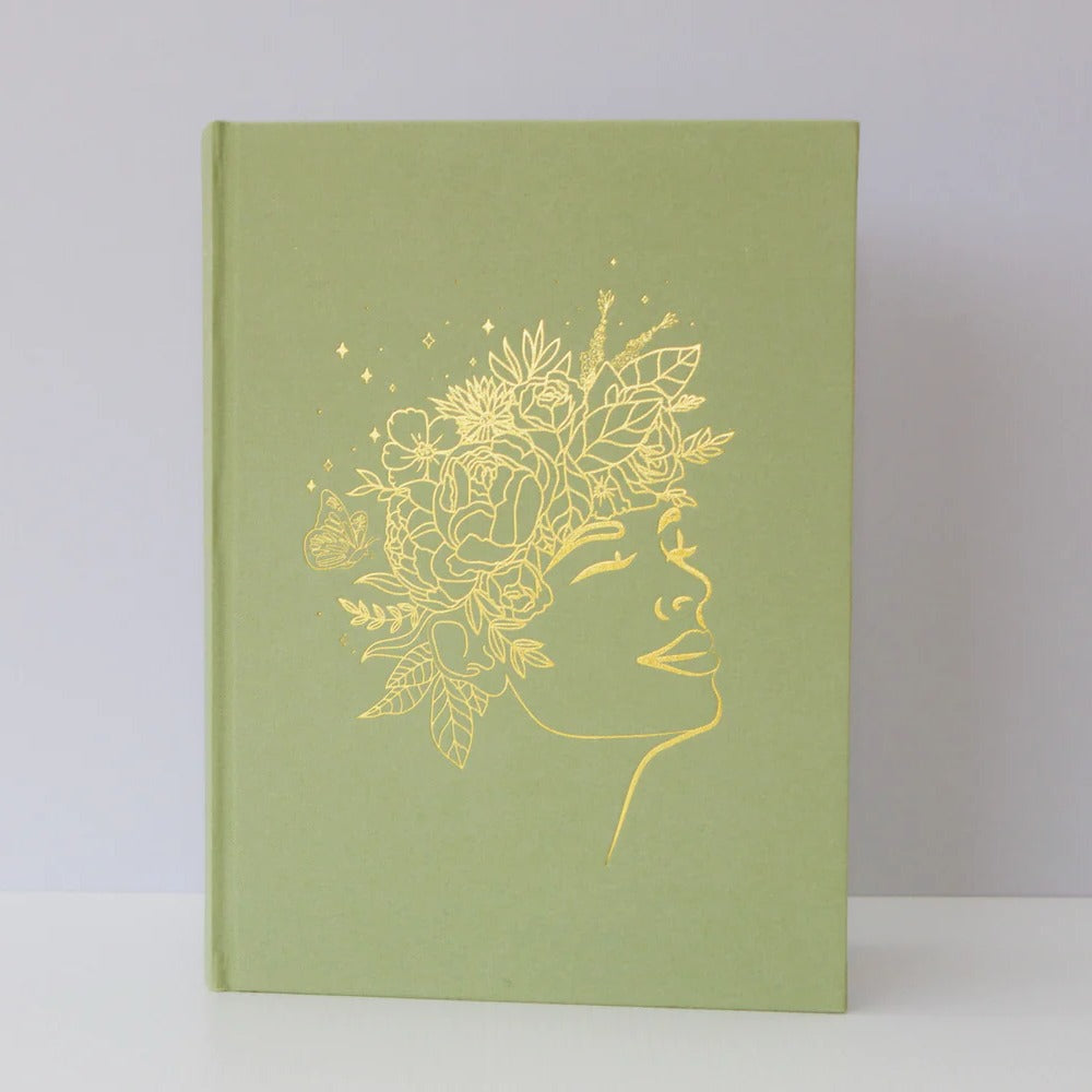 Olive + Page | The Joy Journal in Sage available at Bear & Moo