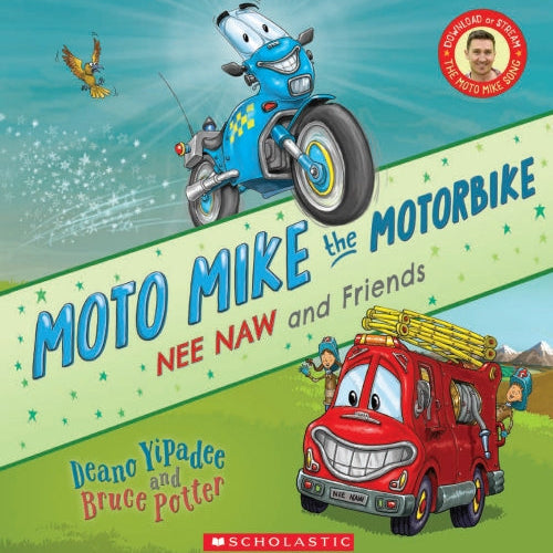 Moto Mike the Motorbike | Nee Naw & Friends available at Bear & Moo