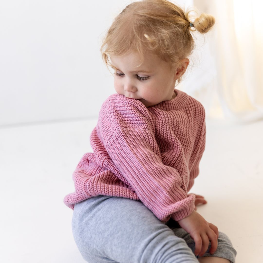 Hello Poppet Sloane Jumper available at Bear & Moo
