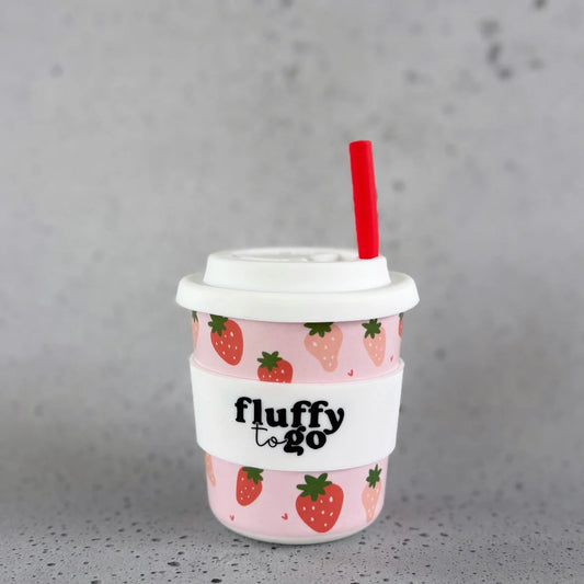Fluffy to Go Hot Choccy Cups | Reusable Mug available at Bear & Moo