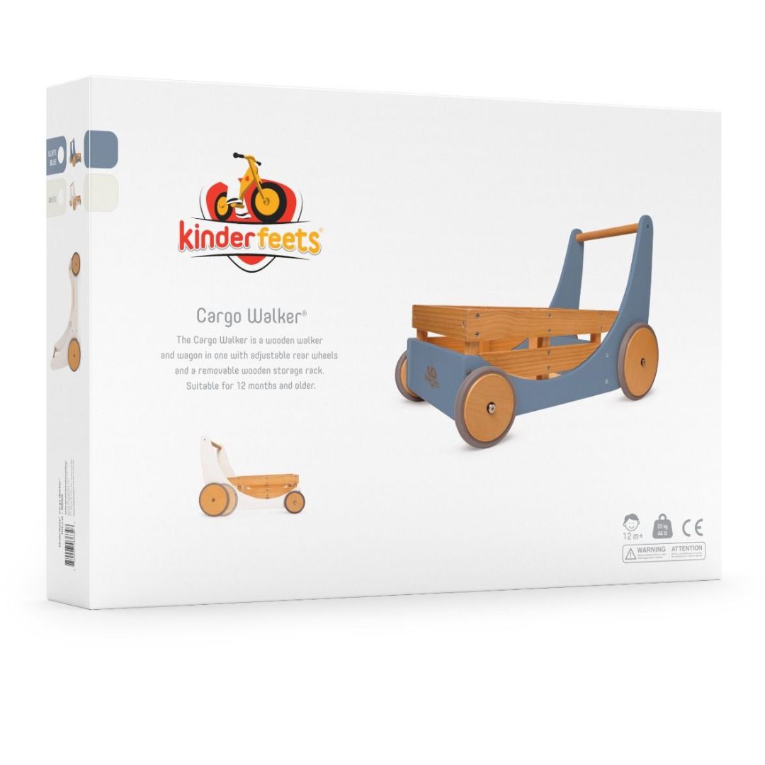 Kinderfeets Cargo Walker | Wooden Walker available at Bear & Moo