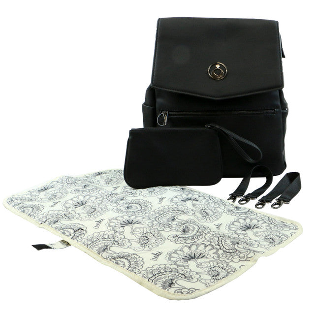 Isoki Hartley Backpack | Onyx available at Bear & Moo