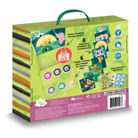 My Creative Box Jungle Dough Sensory Craft Box available at Bear & Moo