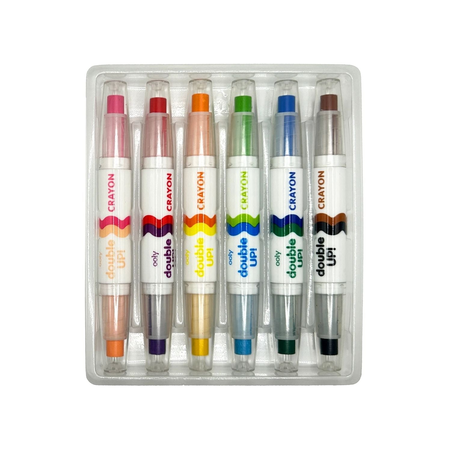 Ooly Double Up! Double-Ended Crayons available at Bear & Moo