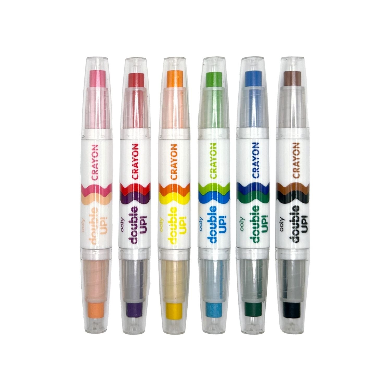 Ooly Double Up! Double-Ended Crayons available at Bear & Moo