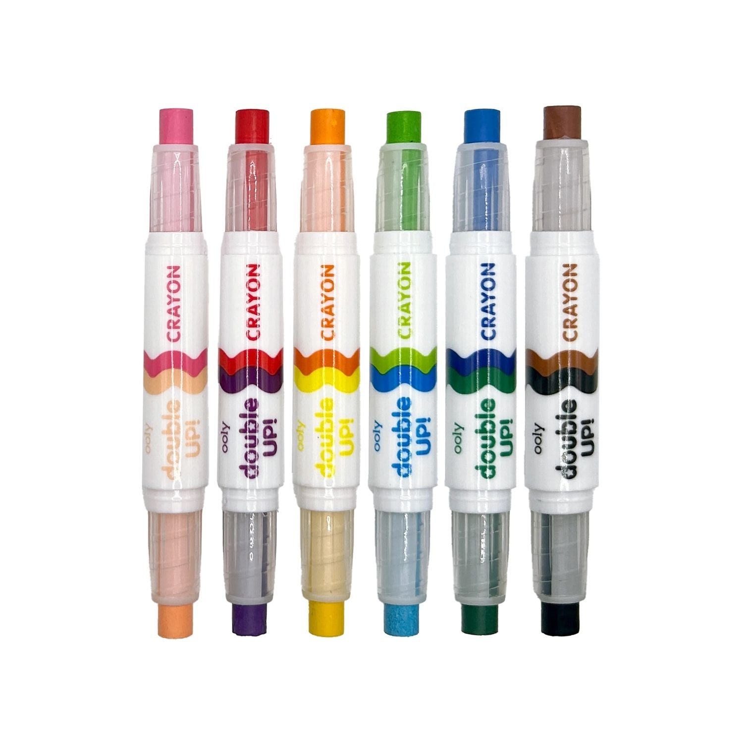 Ooly Double Up! Double-Ended Crayons available at Bear & Moo
