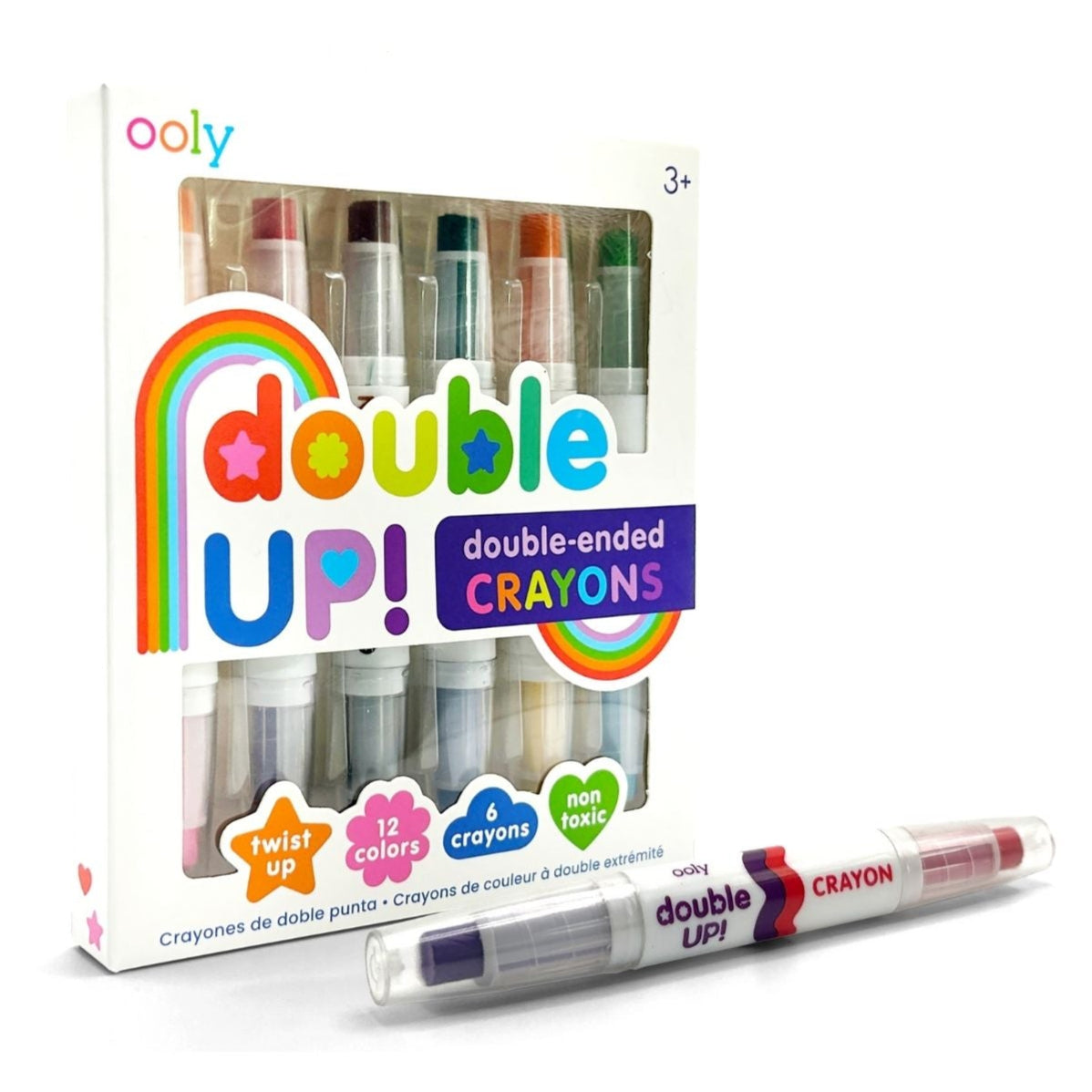 Ooly Double Up! Double-Ended Crayons available at Bear & Moo