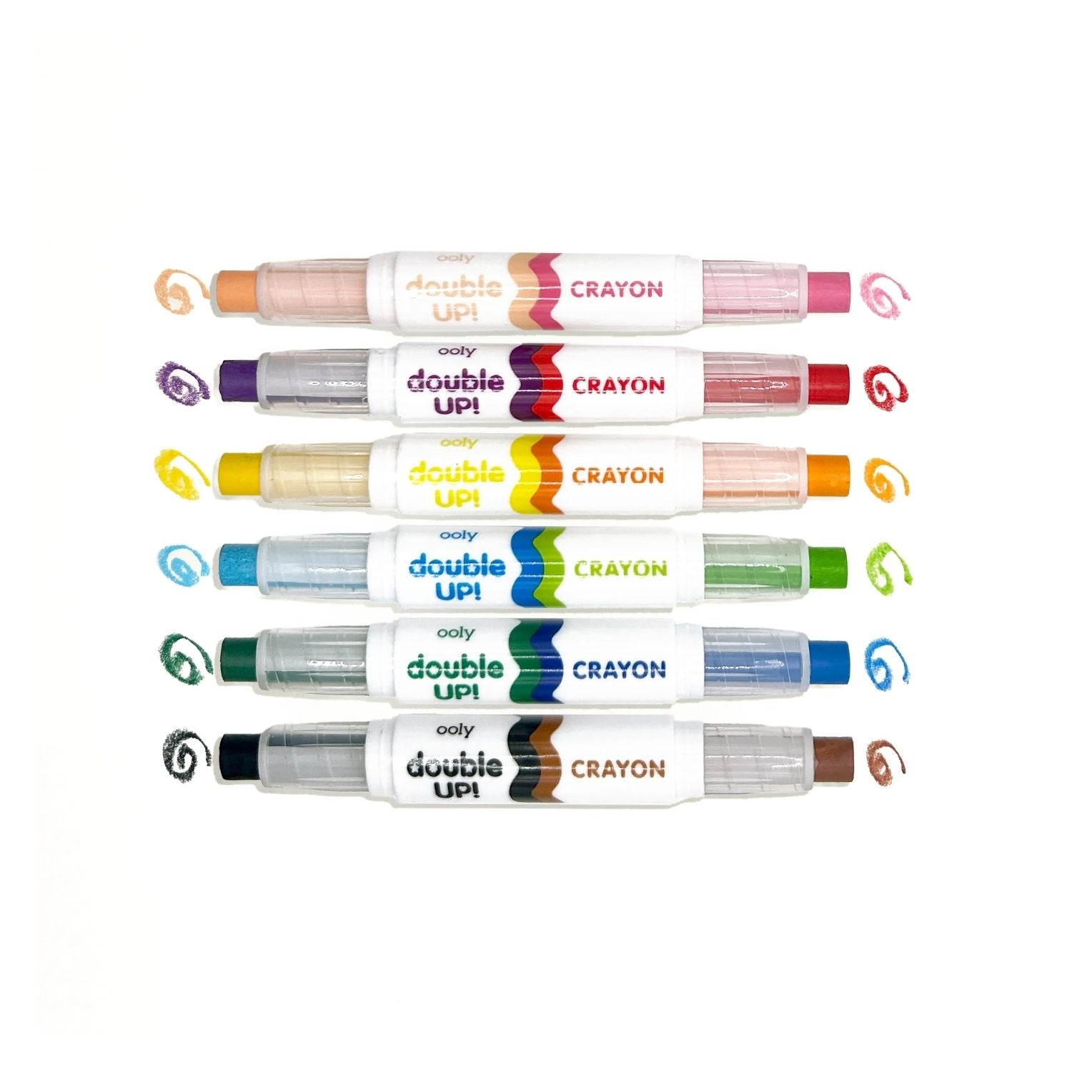 Ooly Double Up! Double-Ended Crayons available at Bear & Moo