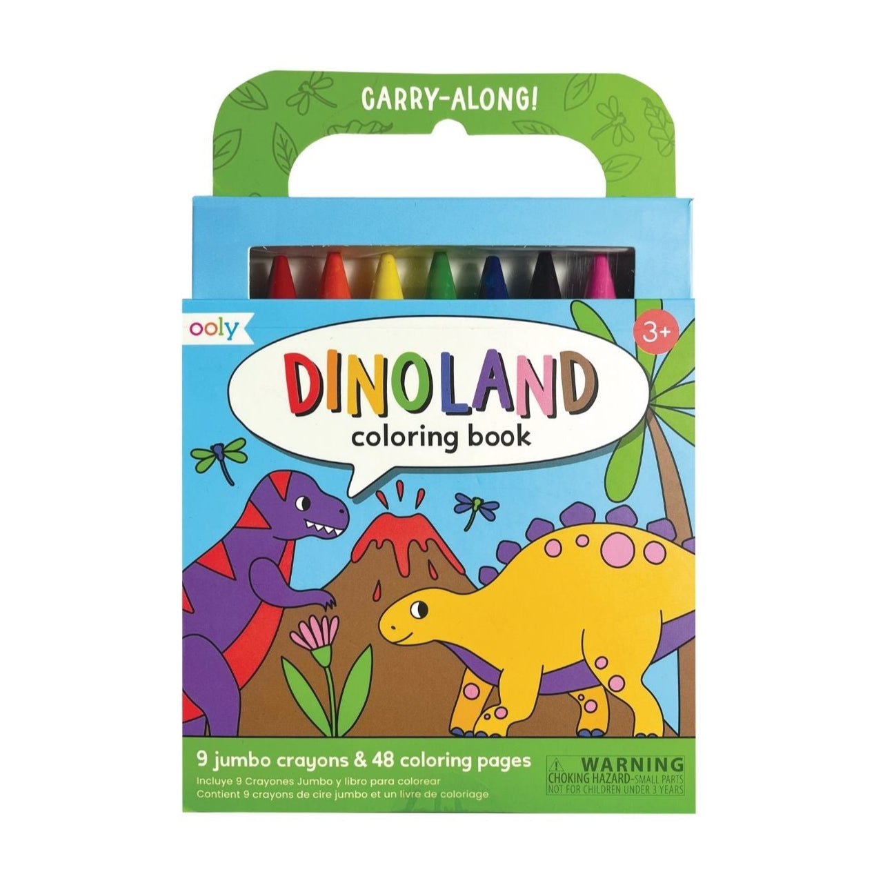 Ooly Carry Along Colouring Book & Crayon Set | Dinoland available at Bear & Moo