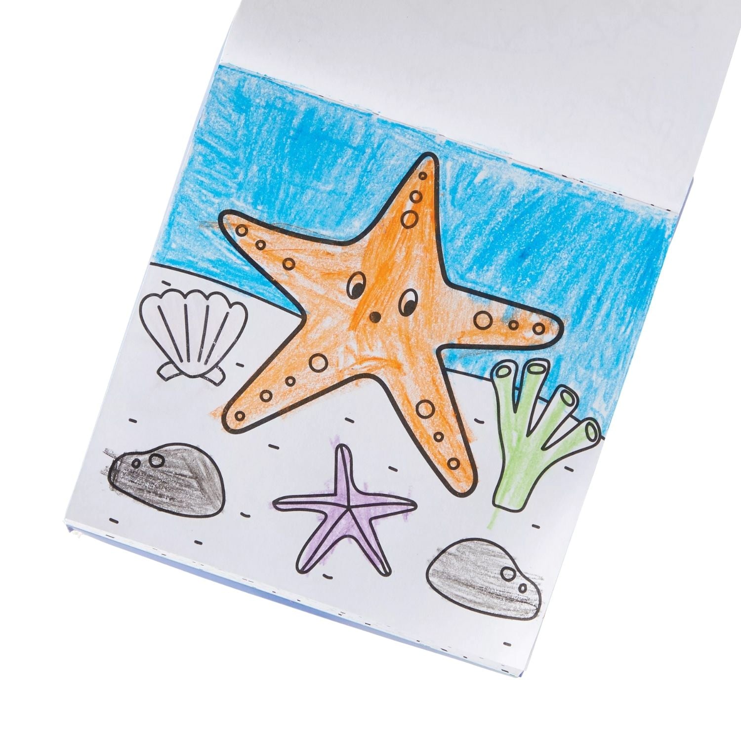 Carry Along Colouring Book & Crayon Set | Sea Life available at Bear & Moo