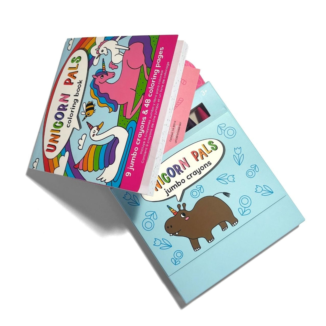 Carry Along Colouring Book & Crayon Set | Unicorn Pals available at Bear & Moo