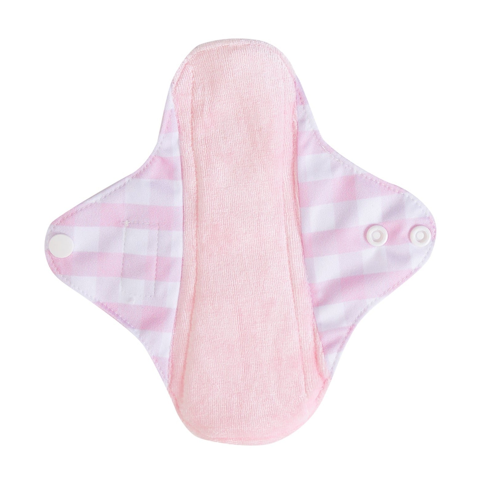 Bear & Moo Small Reusable Sanitary Pad Liner | Pink Lemonade Gingham