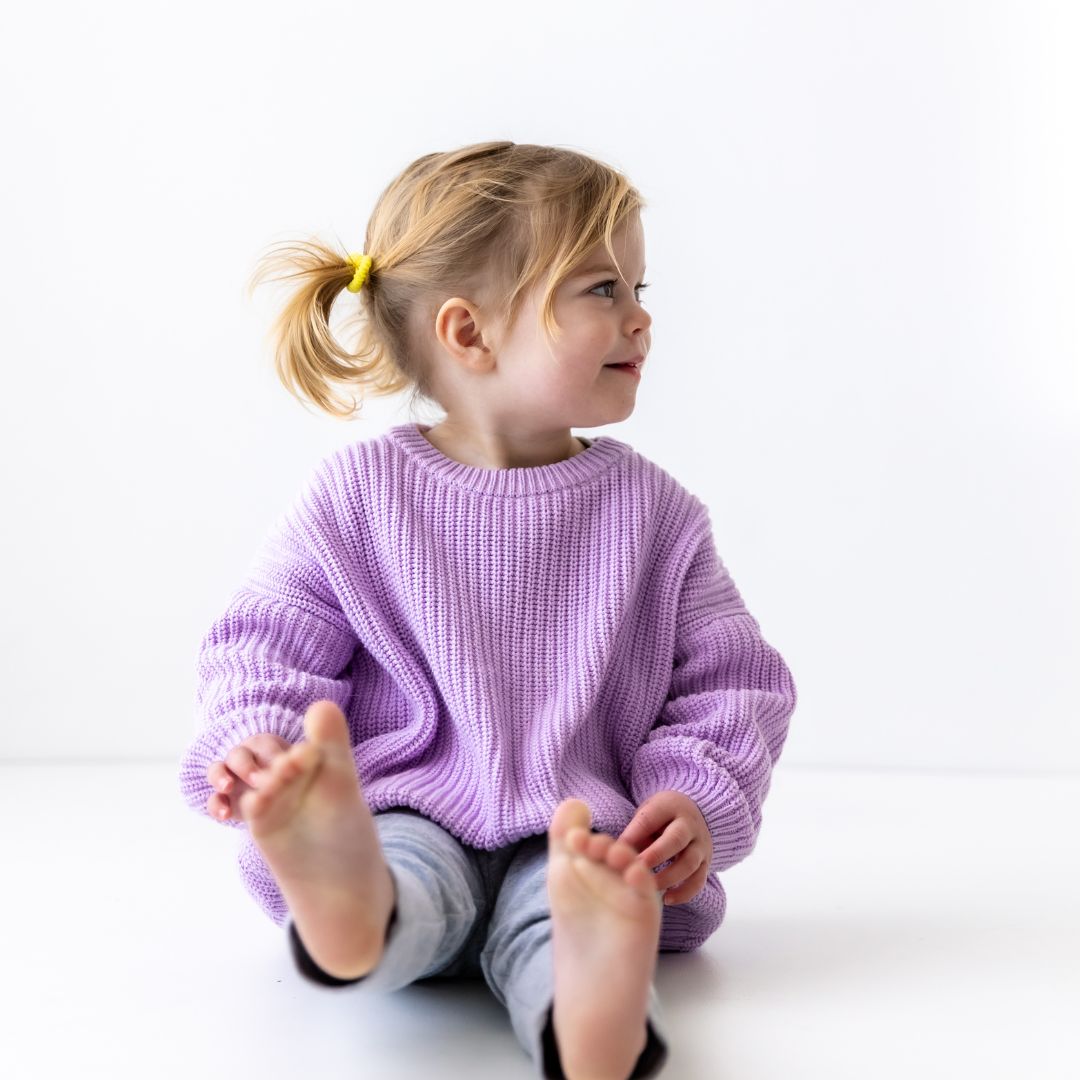 Hello Poppet Sloane Jumper available at Bear & Moo
