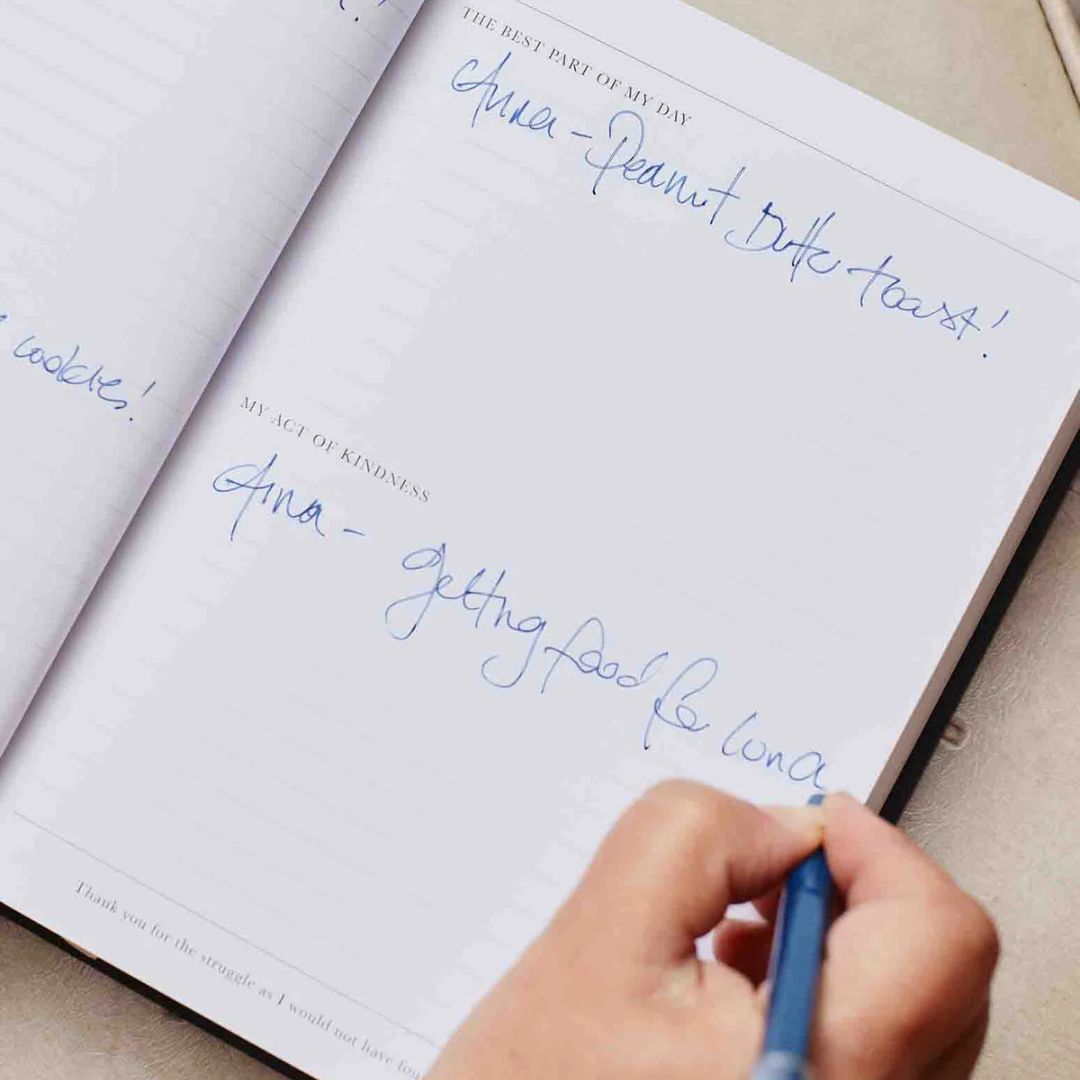 Write to Me Family Gratitude Journal available at Bear & Moo
