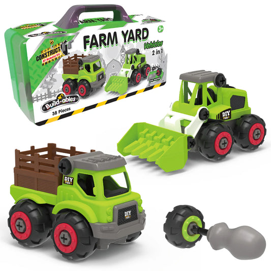 Construct IT Build-ables | Farm Hand Vehicles available at Bear & Moo