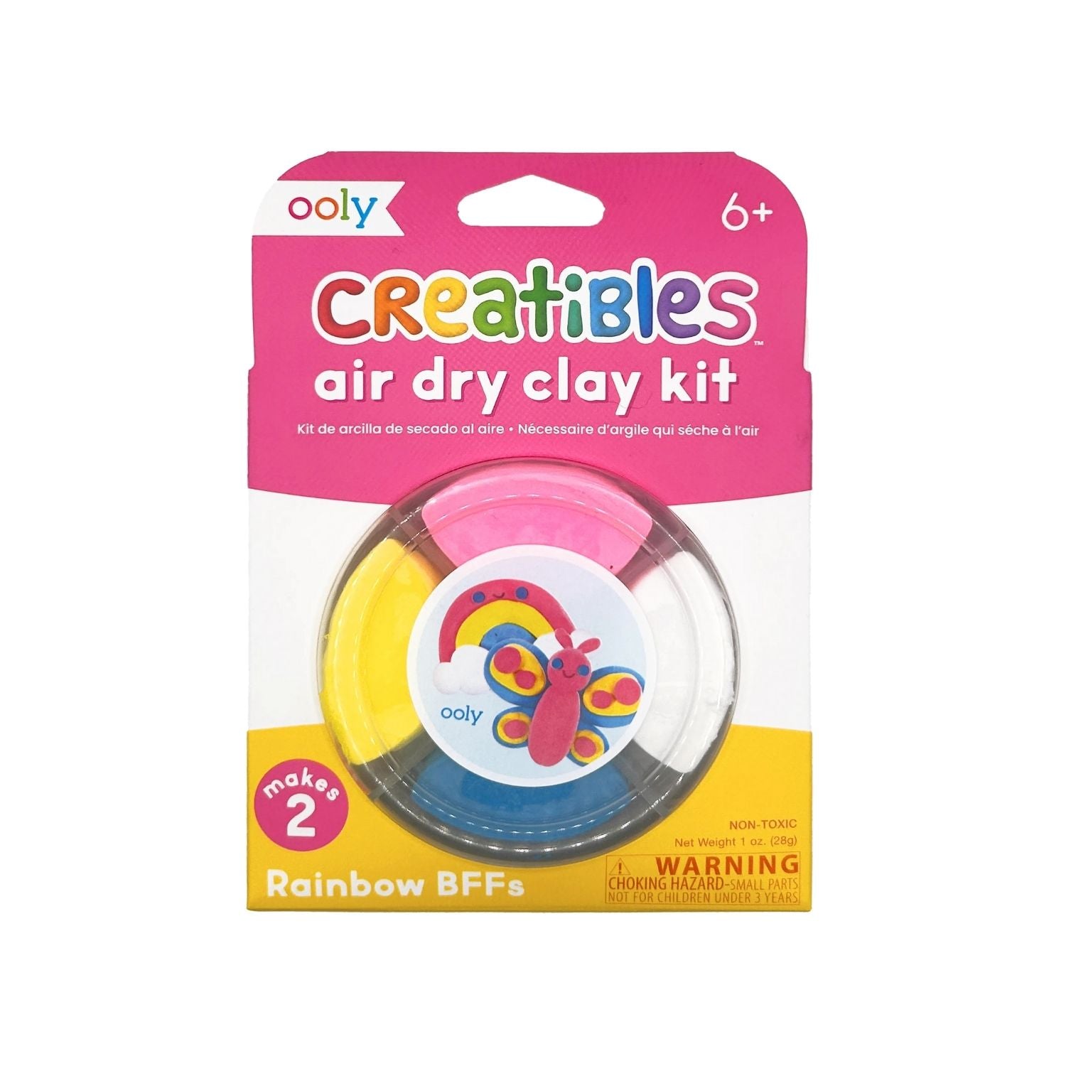 Ooly Creatibles Mini Air Dry Clay | Rainbow BFF's available at Bear & Moo