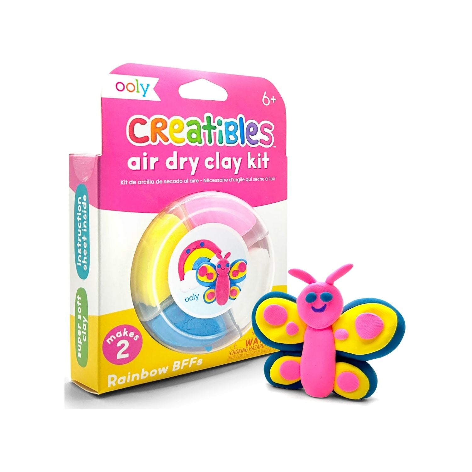Ooly Creatibles Mini Air Dry Clay | Rainbow BFF's available at Bear & Moo