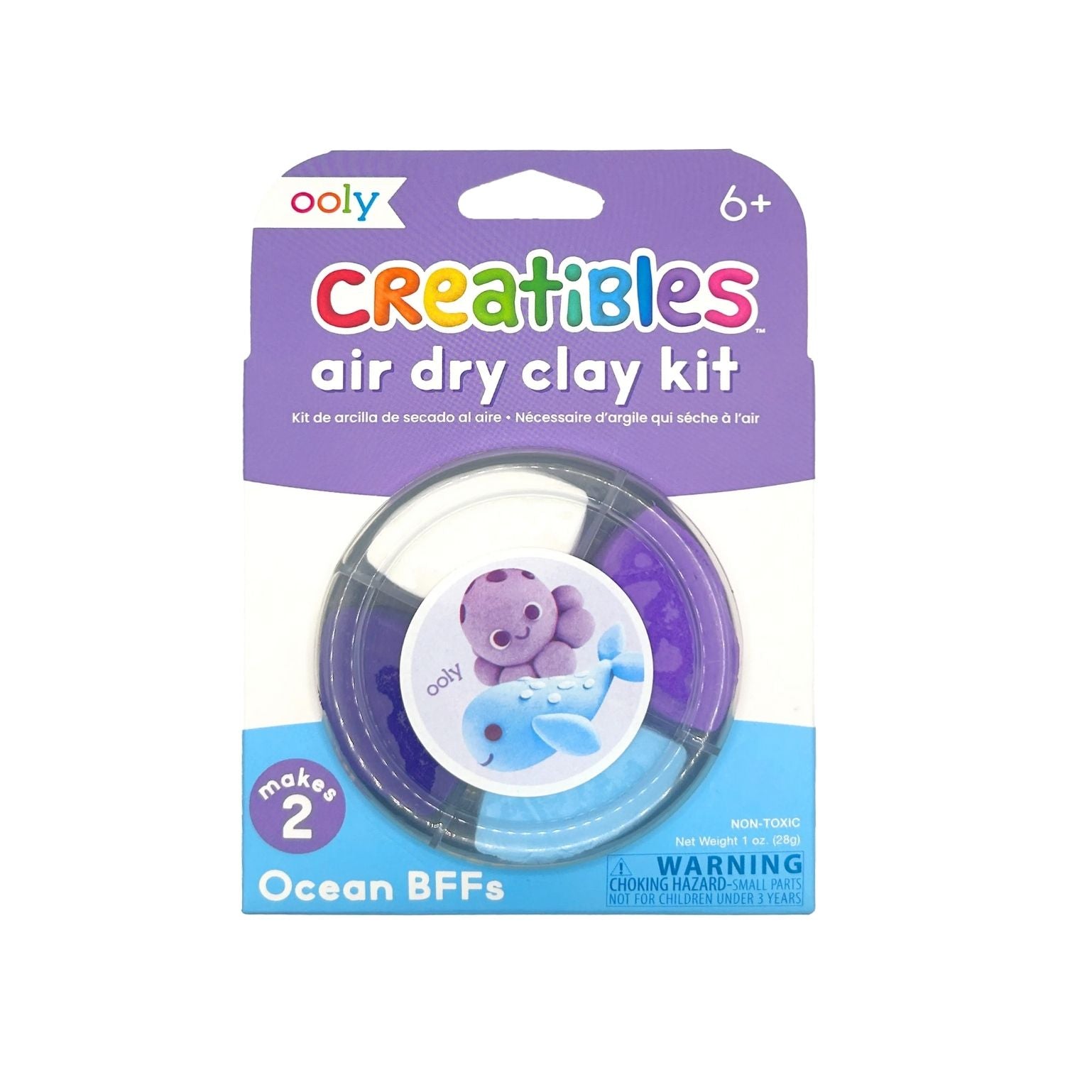 Creatibles Mini Air Dry Clay | Ocean BFF's available at Bear & Moo