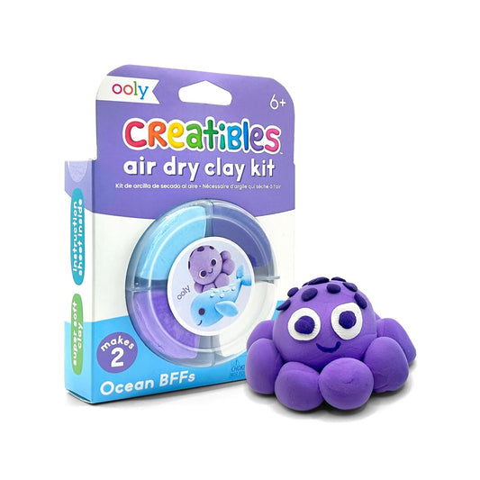 Creatibles Mini Air Dry Clay | Ocean BFF's available at Bear & Moo