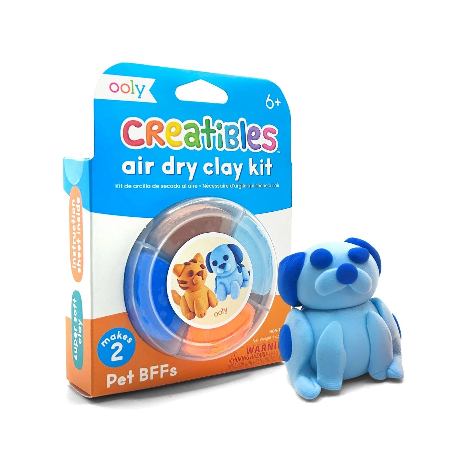 Creatibles Mini Air Dry Clay | Pet BFF's available at Bear & Moo