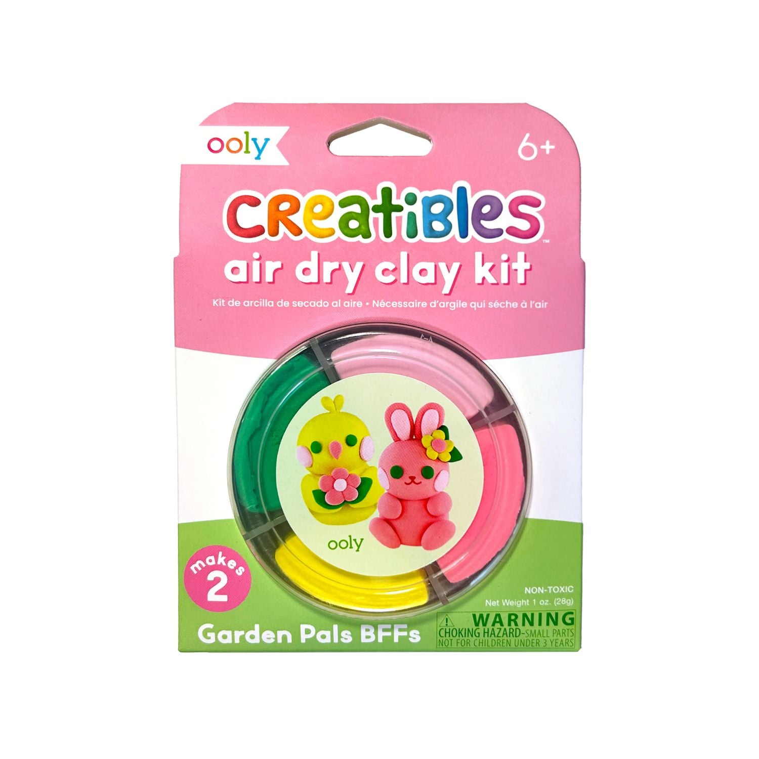 Ooly Creatibles Mini Air Dry Clay | Garden Pals available at Bear & Moo