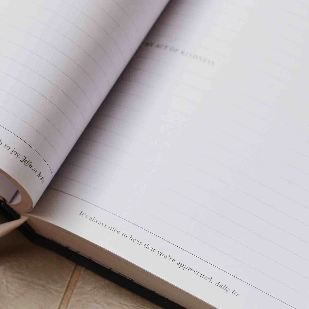 Write to Me Family Gratitude Journal available at Bear & Moo