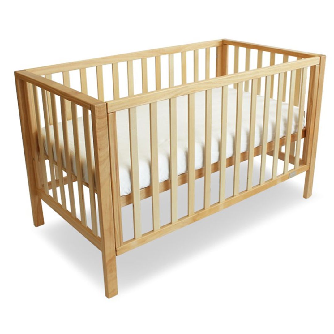 Babyhood Lulu Cot 4 in 1 | Natural available at Bear & Moo