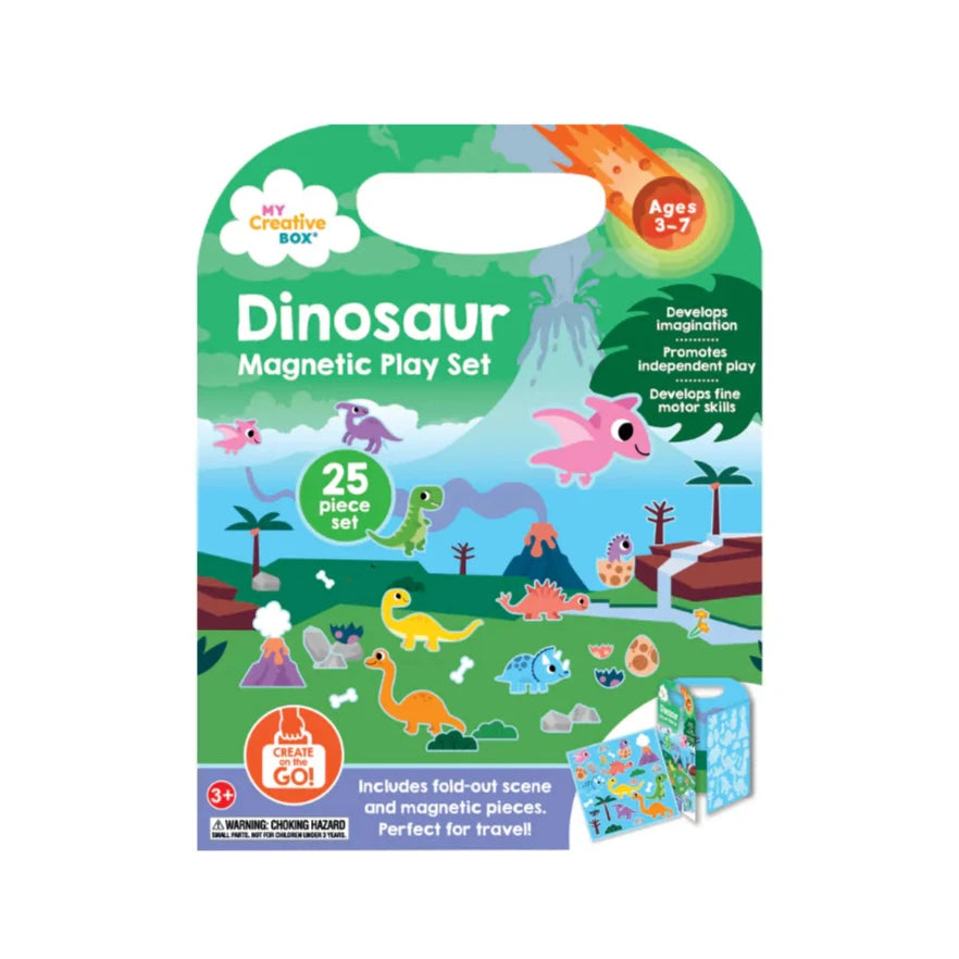 My Creative Box Dinosaur Magnetic Play Set available at Bear & Moo