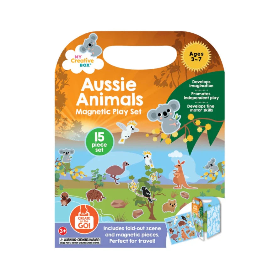 My Creative Box Aussie Animals Magnetic Play Set available at Bear & Moo