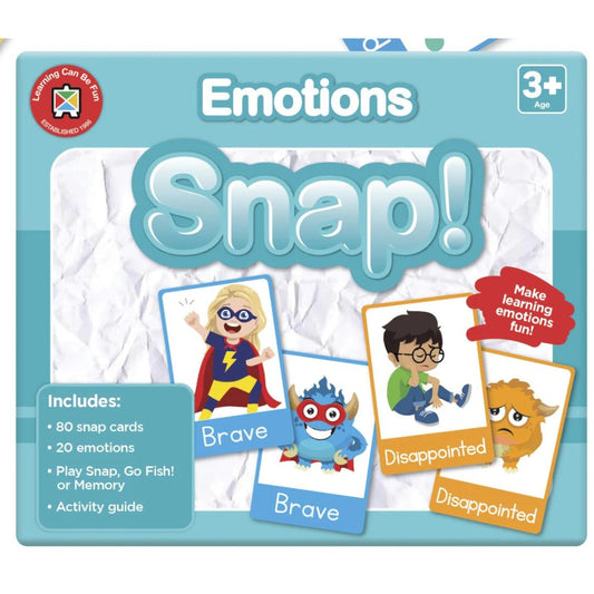 Learning Can Be Fun Emotions Snap available at Bear & Moo