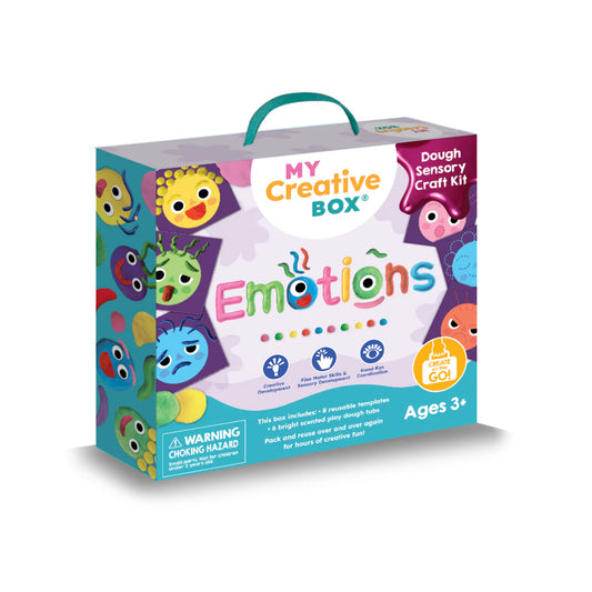 My Creative Box Emotions Dough Sensory Craft Box available at Bear & Moo