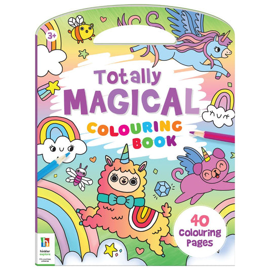 HInkler Totally Magical Shaped Colouring Book available at Bear & Moo
