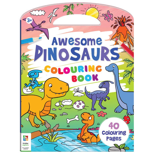 Hinkler On the Farm Shaped Colouring Book available at Bear & Moo