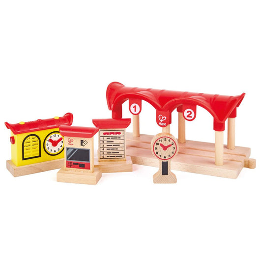 Hape Record Listen & Light Railway Station available at Bear & Moo