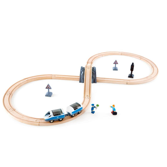 Hape Passenger Train Set | Figure of 8 available at Bear & Moo