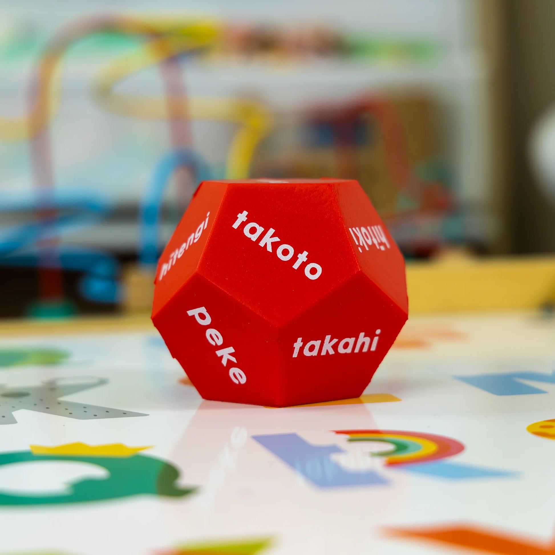 Koha Create Te Reo Māori Dice 12 Sides available at Bear & Moo