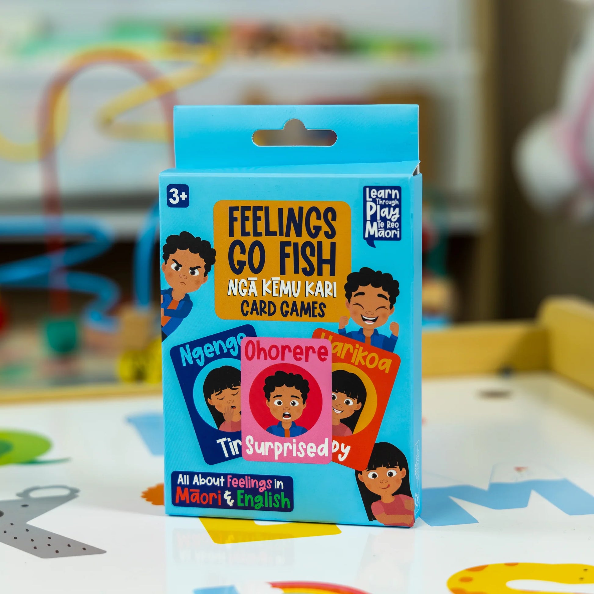 Koha Create Go Fish Game Te Reo Emotions available at Bear & Moo